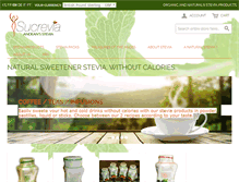 Tablet Screenshot of en.sucrevia.com